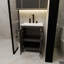 Meuble-lavabo moderne avec lavabo en céramique