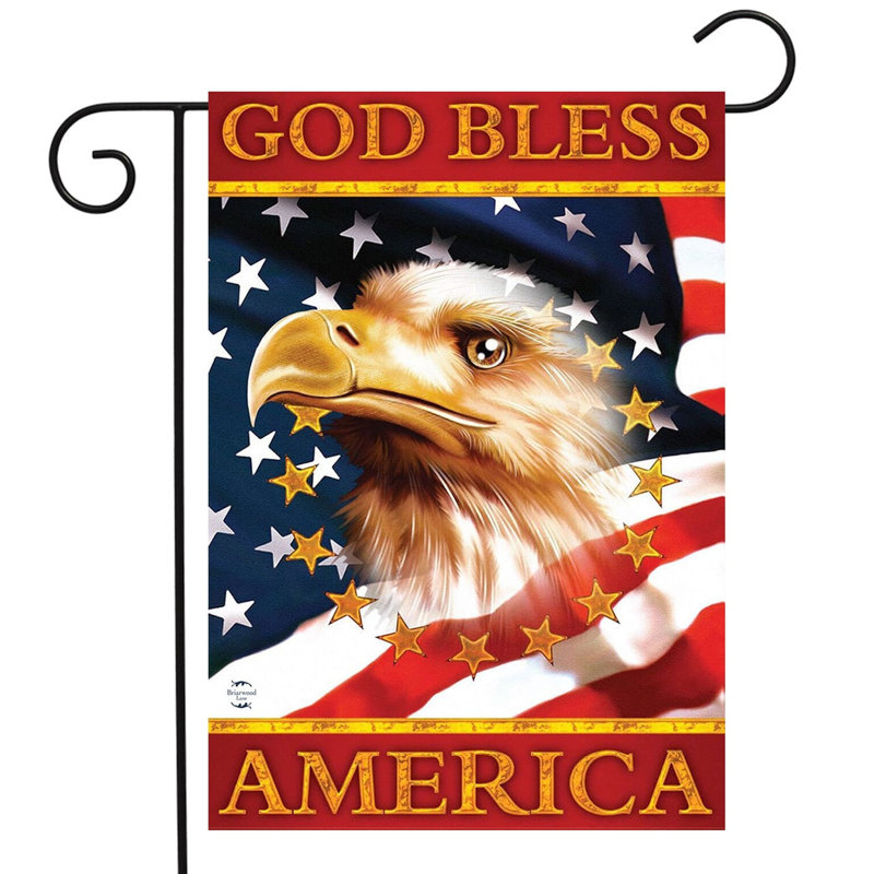 God Bless America, Blanc / rouge / bleu / jaune