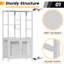 Steel 2 - Door Rectangle Accent Cabinet-135662458