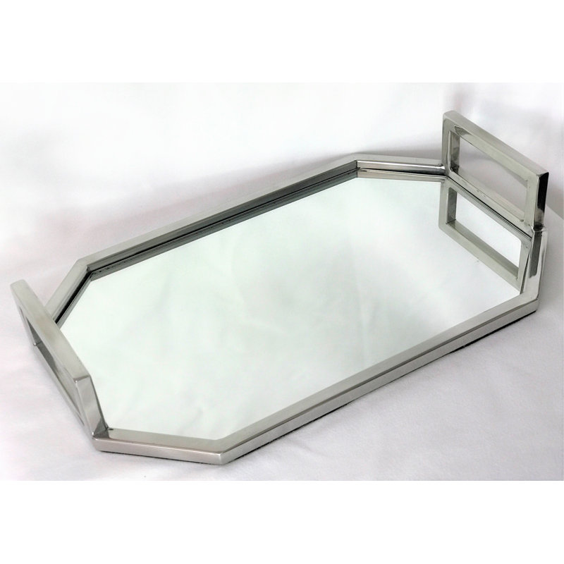 Plateau de coiffeuse à miroir