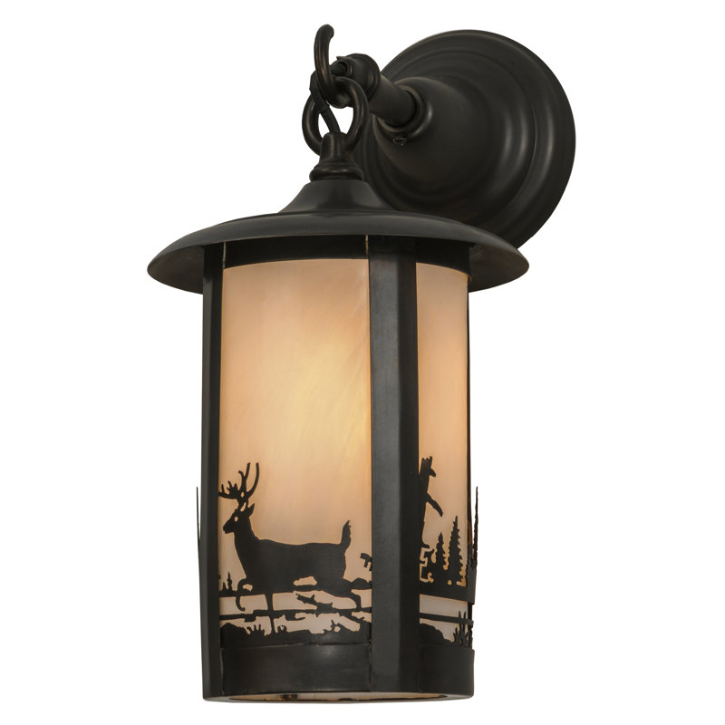 Lanterne murale d'extérieur 1 lumière Fulton