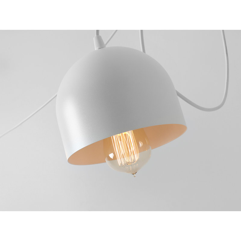 Allan 4 - Light Cluster Pendant, White