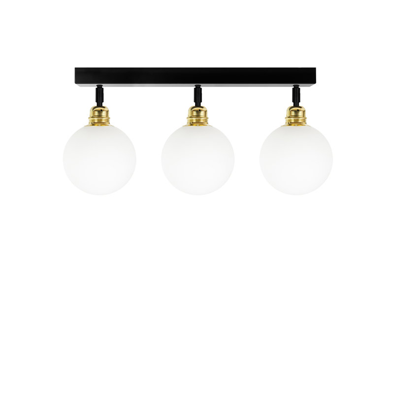 Ruithero 48cm 3 -Light Track Kit, Brass/Black