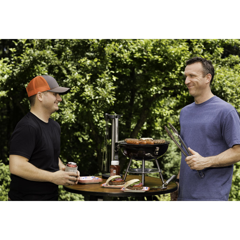 Cuisinart 14" Portable Charcoal Grill, Red/Black