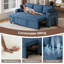 3 Seater Fabric Sofa Bed-990561673