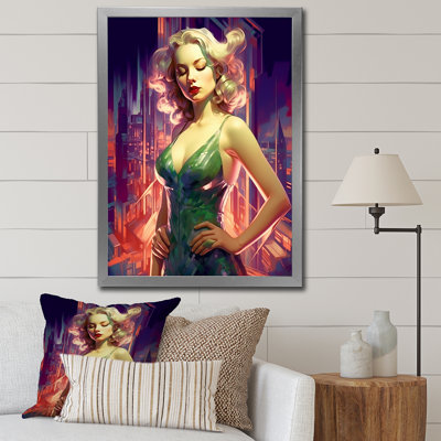 " Dreamy Discopunk Retro Queen I "