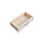 Commode 10 tiroirs pour chambre à coucher avec base en bois et garniture montante, commode rustique en bois, commode de rangement
