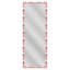 Miroir de vestibule pleine grandeur de style avec lumières: 3 niveaux de luminosité, 62,6 po x 23,3 po, rose pour vestiaire, chambre à coucher, lumières d'hôtel, 62,6 po x 23,3 po, couleurs, cadre en aluminium, entrée-2040713470