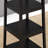 Vassen Coat Rack With 3-Tier Storage Shelves In Black Finish For Organized And Stylish Entryways-1339797529