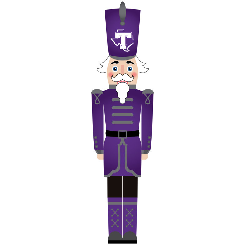 Tarleton State University 46" Nutcracker Leaner