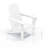 HDPE Foldable Adjustable Outdoor Adirondack Chair With Ottoman and Double Cup Holder-139131058