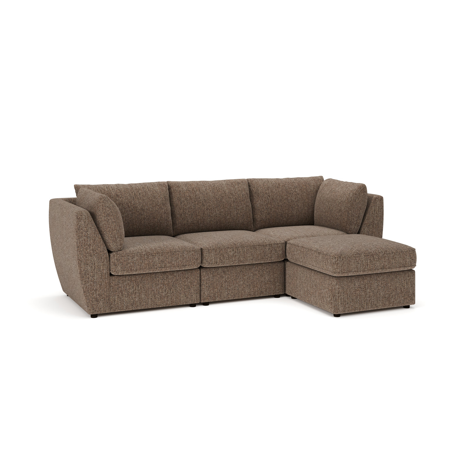 Caldwell 105" Modular Sofa, Valet Coffee