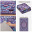 Tapis de salon bohémien marocain rétro antidérapant lavable-133275505