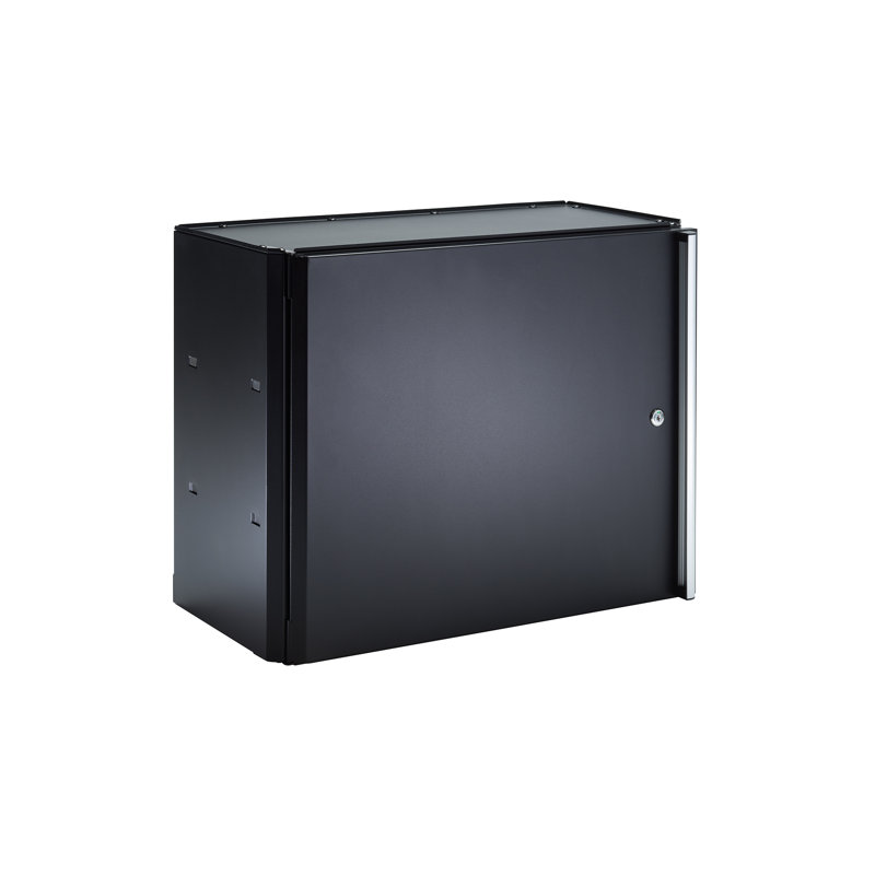 Système de rangement de garage en acier 6 pièces TRINITY en noir (l 72 po x H 74 po x P 19 po)