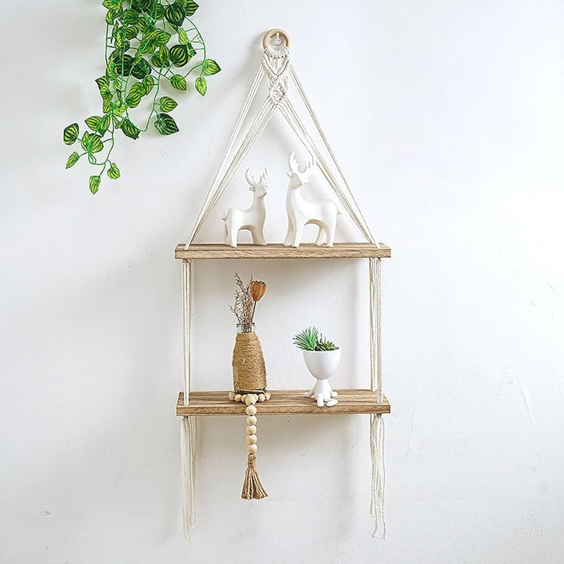 Jorden 2 Piece Triangle Tiered Shelf