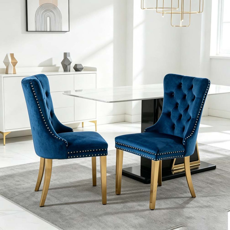 Chaise de salle à manger, Blue