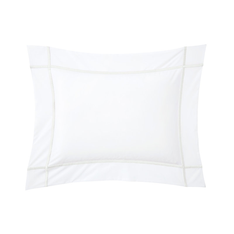 Athena Sham, White, Boudoir