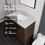 Meuble-lavabo autoportant avec lavabo