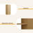 Bamboo Side Pressing Process Large Capacity Wall Cabinet