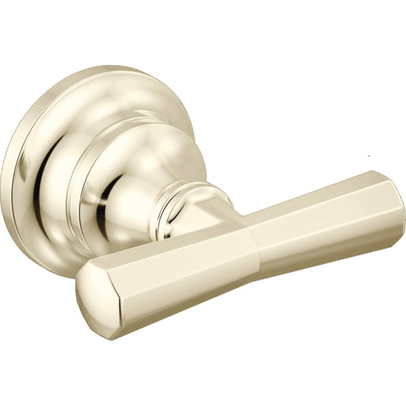 Beauclere™ Two-Handle Wall Mount Lavatory Faucet, Brilliance Luxe Gold, Cross Handle