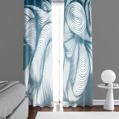Annalies Semi Sheer Curtain Panel Pair