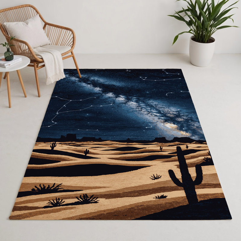 Tapis intérieur et extérieur gris Nature, Rectangulaire 3 pi x 5 pi