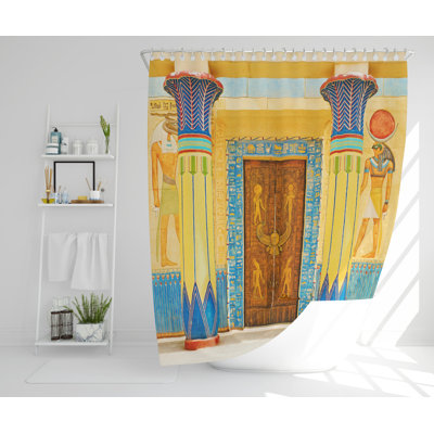 Reimund Polyester Shower Curtain