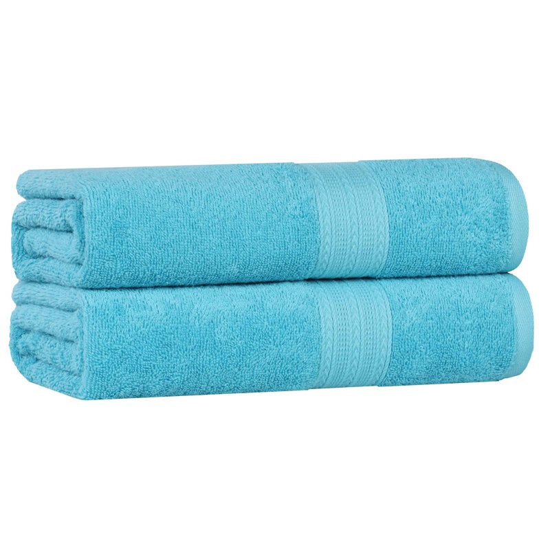 450 GSM Hannu Eco-Friendly 100% Ringspun Sustainable Cotton Bath Sheet, Turquoise