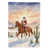 Santa on Horseback at the Ranch sélectionné