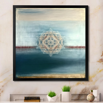 " Sacred Geometry In Vintage Color Tones IX "