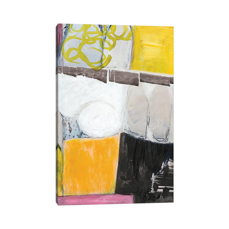 Abstract #27-C by Jodi Fuchs - Wrapped Canvas Gallery-Wrapped Canvas Giclée, 20.32 cm H x 30.48 cm W