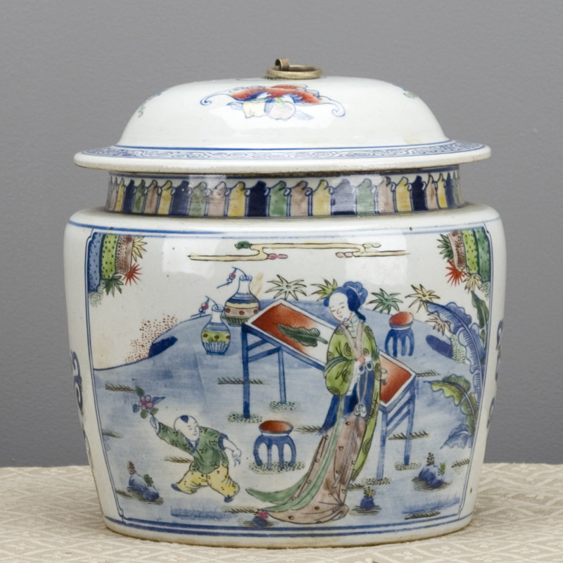 Porcelain Ginger Jar
