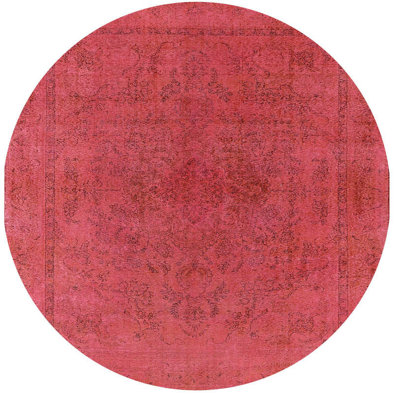 Albrey Oriental Indoor Rug, Round 8'