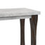 Rectangle Mid-Century Console Table For Entryway, Wood Sofa Table With 2-Tier Storage Shelf, Grey Tabletop-1747481286-1799957681