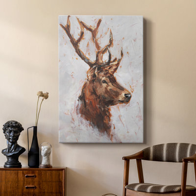 Étude de cerf II - galerie Cavas sur mesure