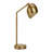 Lighting, 19"H, Table Lamp, Gold Metal