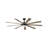 Turbine 80" Indoor/Outdoor Smart Ceiling Fan with Integrated LED + HIRO Remote-65429311