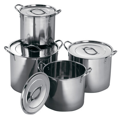 Symple Stuff Stainless Steel Pot Set