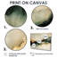 Abstrait encre liquide abstraite Fight Of Emerald III - Art abstrait encre liquide-981650887-981650886-981650928