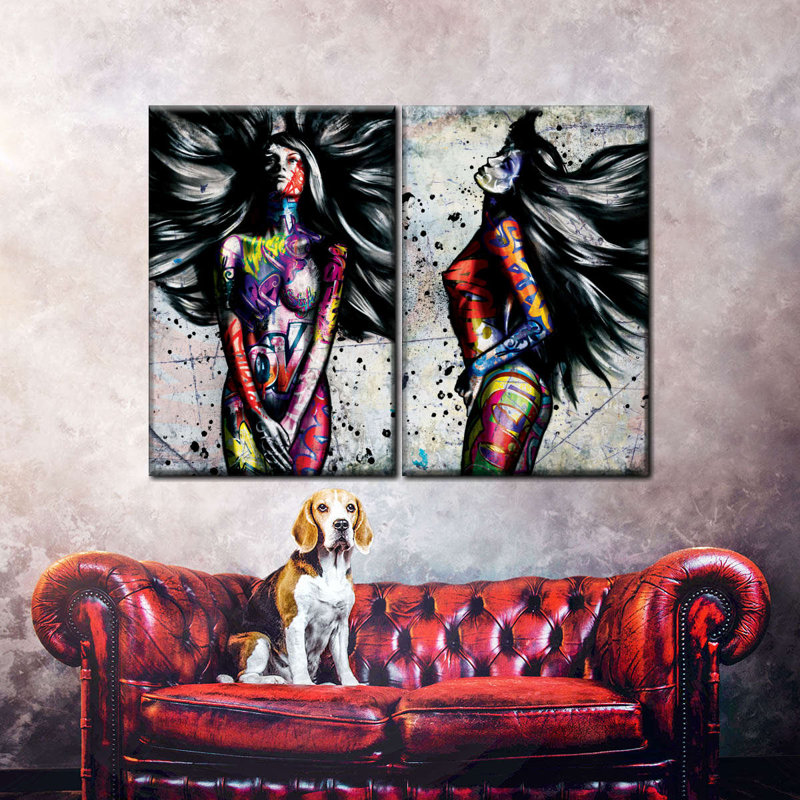 «Avant Garde», reproduction d'art sur toile, H 12 po x l 17 po x P 1 po
