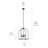 4-Light 16" Satin Black Pendant-1794274006