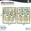 Ensemble de 2 cadres flottants Layered Ivy Botanicals, design par Marcus Prime-249357326-249357325