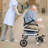 Lockable Rolling Shower Chair With Commode(O-Shape Seat)