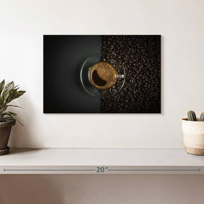 Yarlin Simple Coffee, 8" H x 12" W
