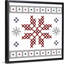 Impression de flocons de neige sur toile-738172593-738172616
