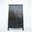 Armoire antique en orme d'angle carré