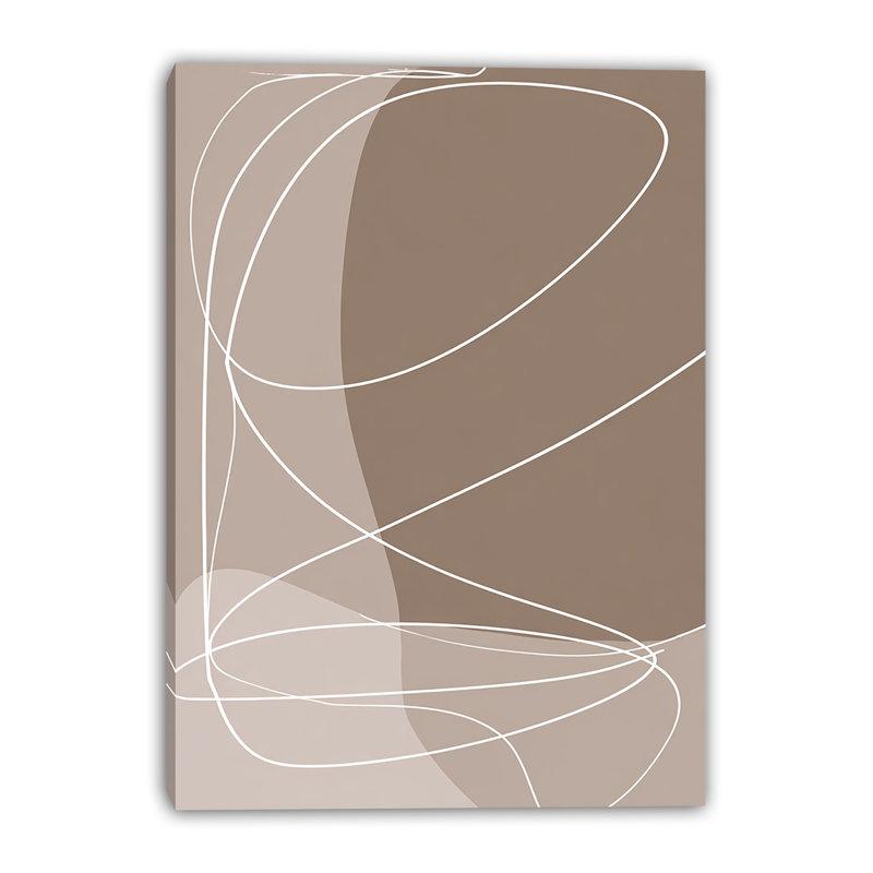 Art mural ovale sur toile tendue, L 16 po x H 24 po x P 1,5 po