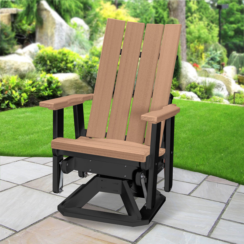 Fauteuil oscillant Brandon , Cèdre/noir