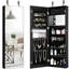 Armoire à bijoux avec miroir Michele-1785452193