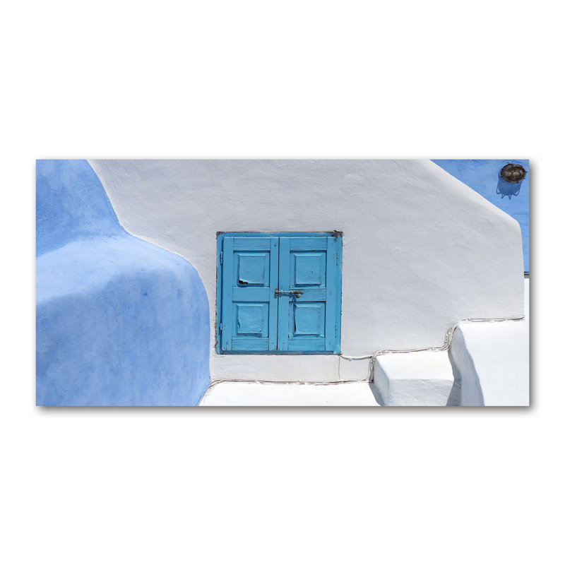 Santorini Greece - Wrapped Canvas Print
